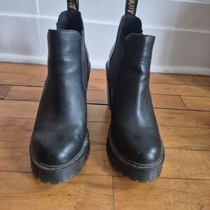 Dr. Martens Black Leather Chelsea Boot